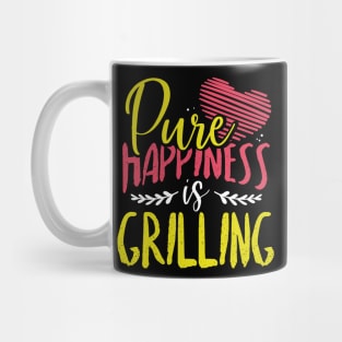 Pure Happiness is Grilling Mug